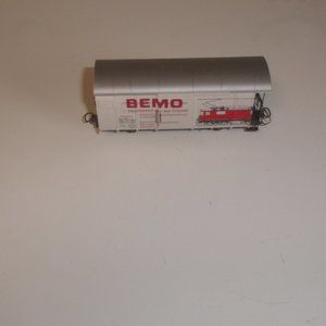 Bemo RHB N scale railroad car advertising